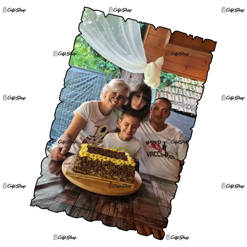 Magnet frigider, forma dreptunghi, personalizat